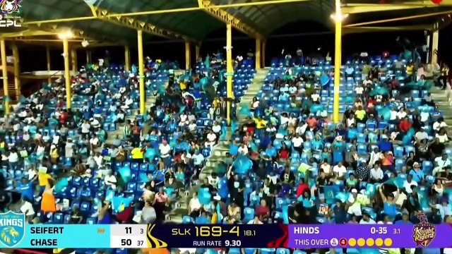 CPL MATCH 12TH HIGHLIGHTS 2024 _ TRINBAGO KNIGHT RIDERS VS SAINT LUCIA KINGS HIGHLIGHTS