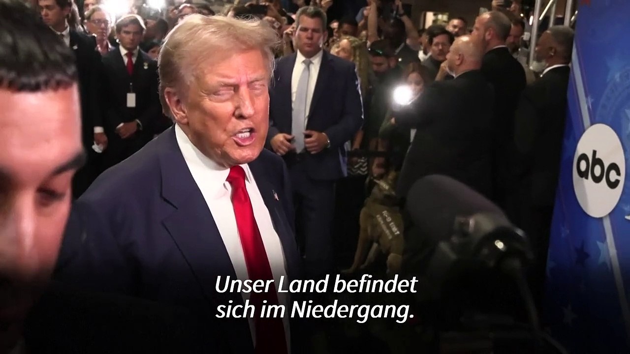 Trump: 'Das war meine beste Debatte'
