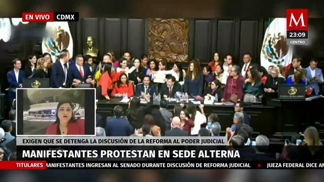 Así fue la aprobación de la reforma al poder judicial. Paola Barquet, 10 de septiembre 2024