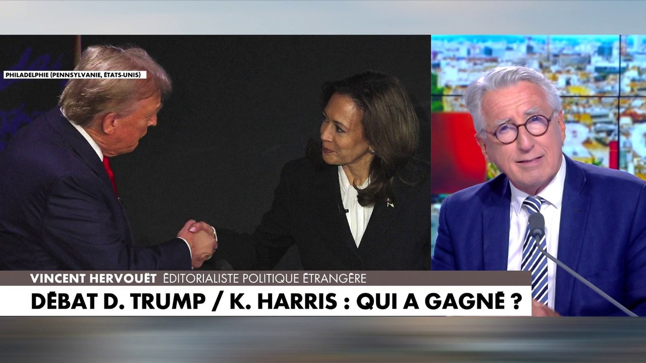 Vincent Hervouët : «Kamala Harris n’a pas été aussi mauvaise qu’on pouvait l’imaginer»