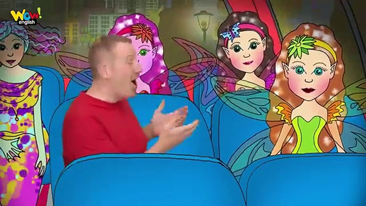 Wheels on the Bus Halloween Party from Steve and Maggie Finger Family for Kids _ Wow English TV(360P)