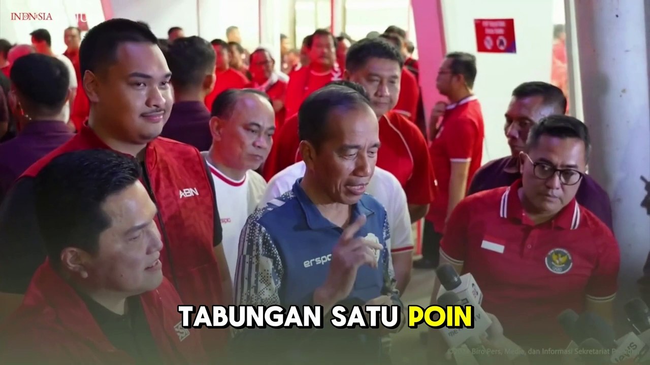 Jokowi: Hasil Imbang Australia Kerja Keras Semua Pemain