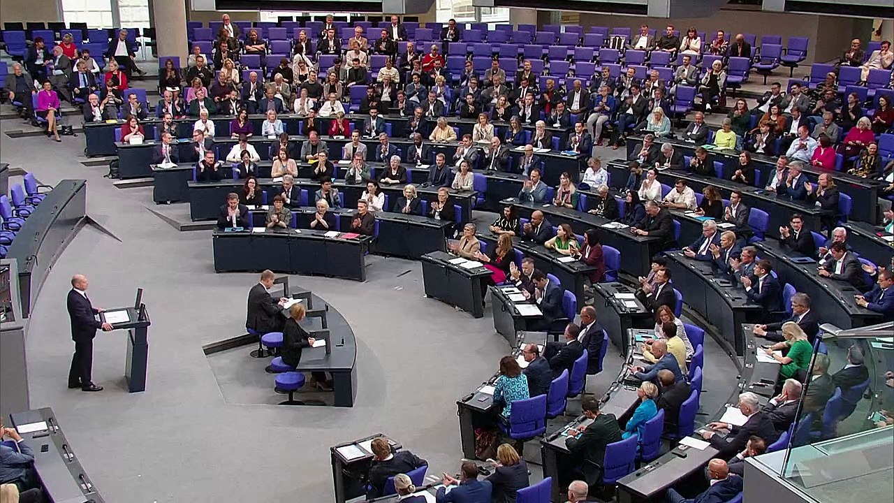 Scholz: Koalition hat in der Migrationspolitik 'das Sprücheklopfen beendet'