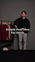 Simple pose idea for OOTD