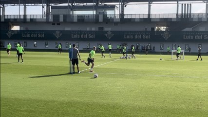 Jesús Rodríguez, de nuevo con el primer equipo Del Real Betis