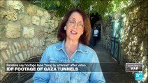 Israeli army releases video said to show tunnel where Israeli hostages were killed