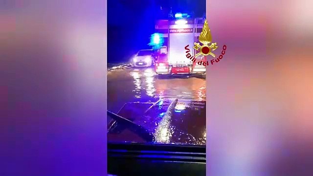 Maltempo in Veneto, decine di interventi dei vigili del fuoco tra Treviso e Venezia