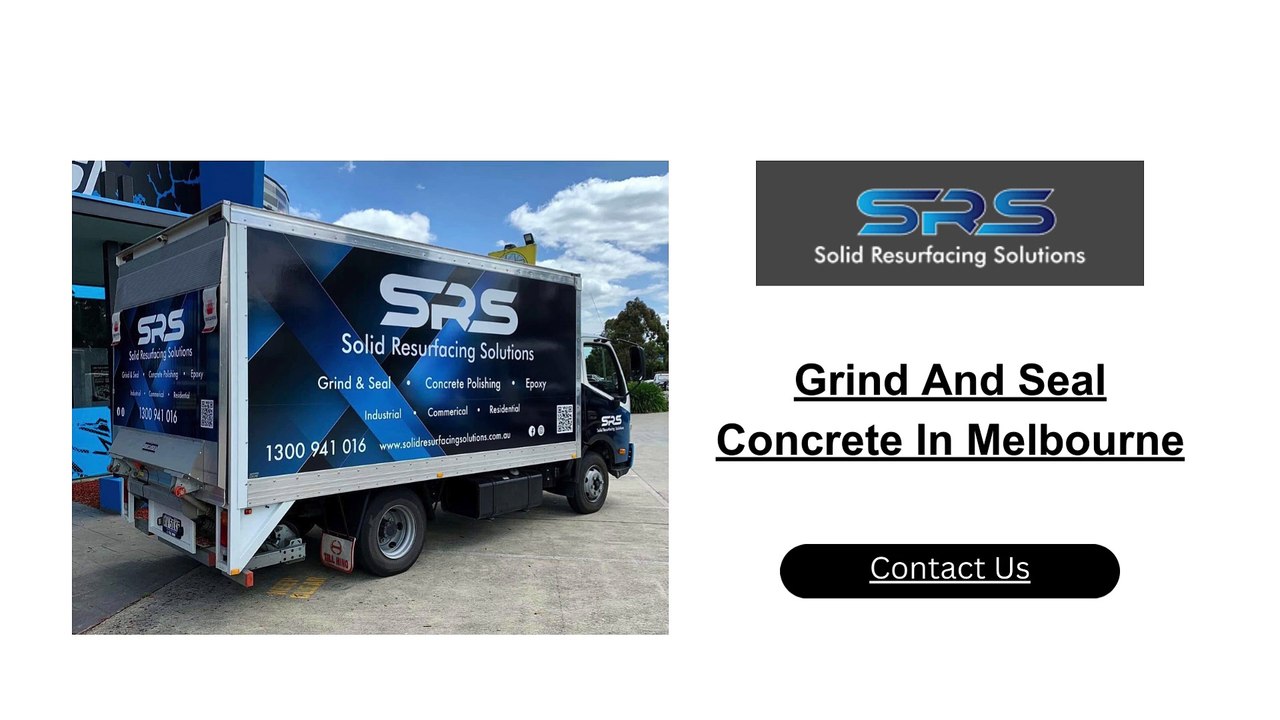 Grind And Seal Concrete In Melbourne
