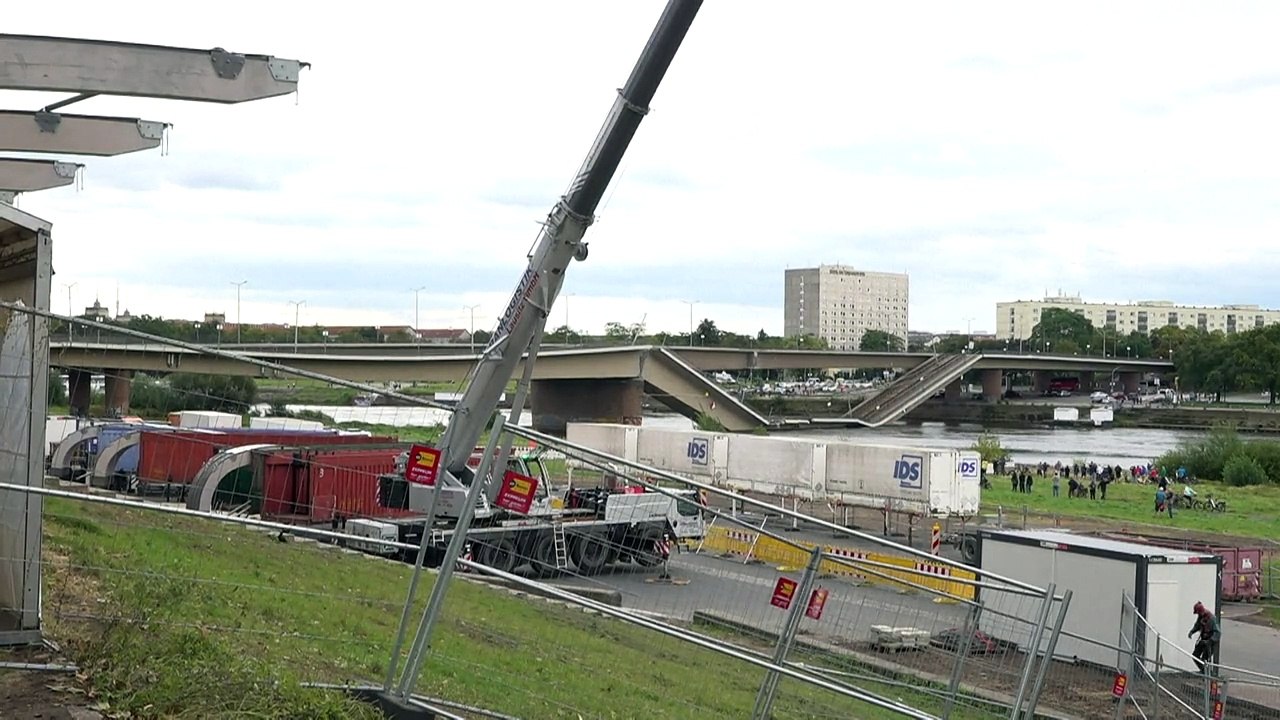 Eingestürzte carolabrücke: war streusalz die unglücksursache?