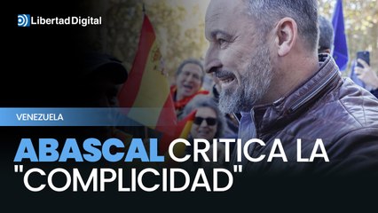Abascal critica la "complicidad" del Gobierno "con el régimen de Maduro"