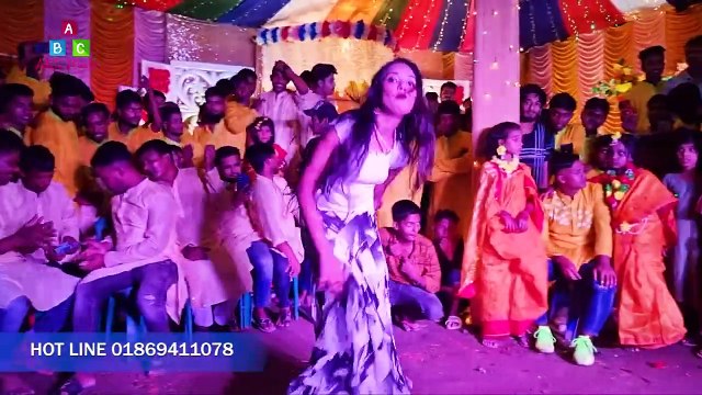 গায়ে হলুদে সুন্দরী মেয়ের ঝাকানাকা নাচ _ New Bangla Dj Song Dance Cover _ Dj Mahi _ ABC Media