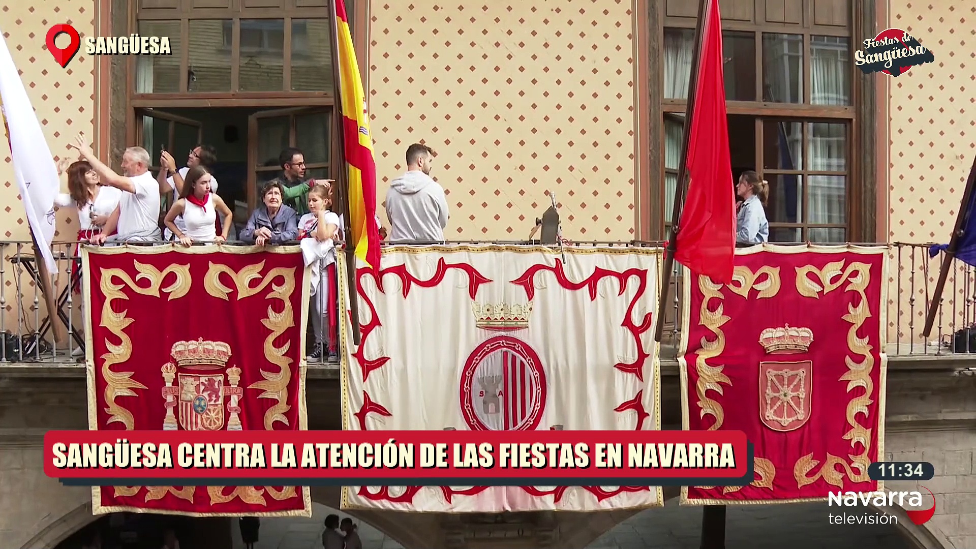 Cohete Fiestas de Sangüesa 11/09/2024 Parte 1