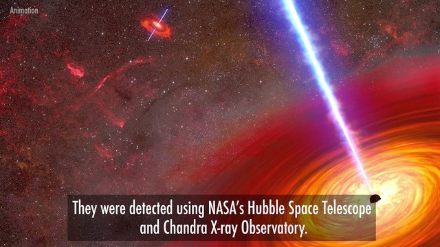 NASA’s Hubble, Chandra Find Supermassive Black Hole Duo