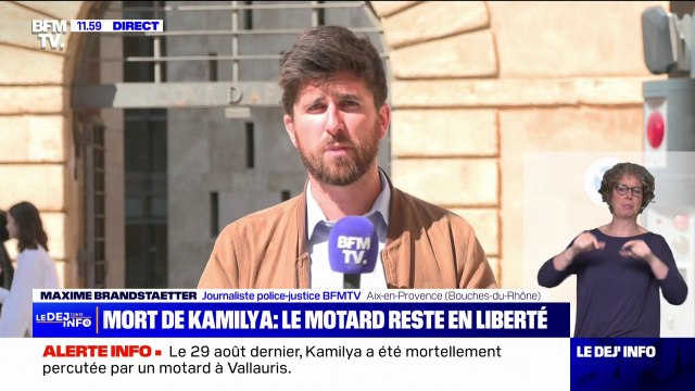 Mort de Kamilya: le motard de 19 ans qui a percuté la petite fille reste en liberté sous contrôle judiciaire