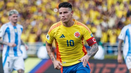 Colombia Y James Rodríguez Tumban A Argentina