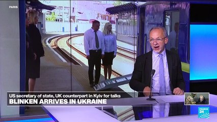 Blinken, Lammy arrive in Kyiv for talks with Ukraine's leaders