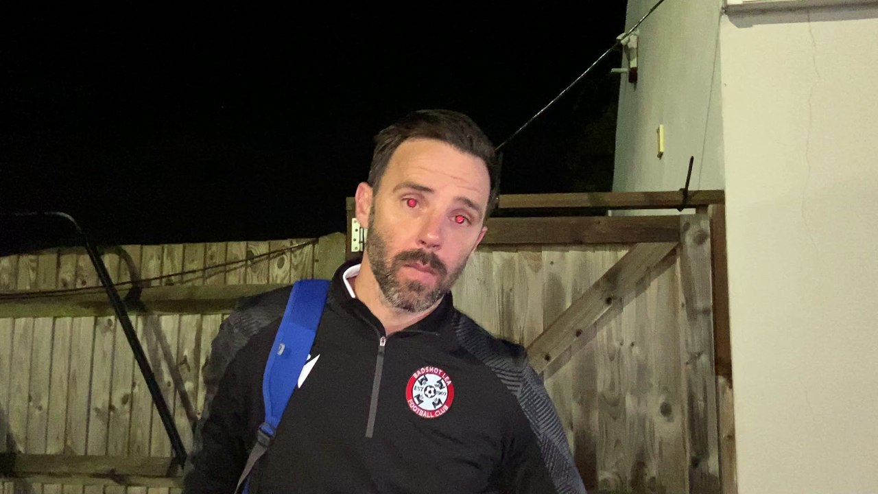 Badshot Lea manager Gavin Smith post-South Park...