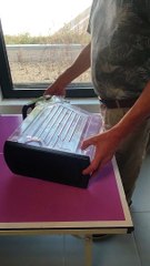 LA ROCH'COOP démontage des grands bacs de vrac