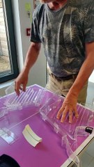 LA ROCH'COOP montage des grands bacs de vrac