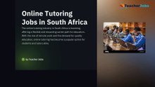 Online Tutoring Jobs in South Africa