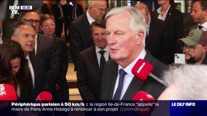 Michel Barnier: "La semaine prochaine, on nommera le gouvernement"
