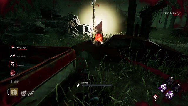 He tried to Avoid Blast Mine lol this killer got a sense of humor lmao