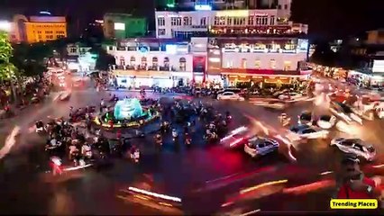 Hanoi is famous for the Ho Chi Minh Mausoleum, Vietnam