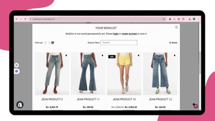 Unveiling Wishlist Presentation Options in the Wishlist Guru Shopify App