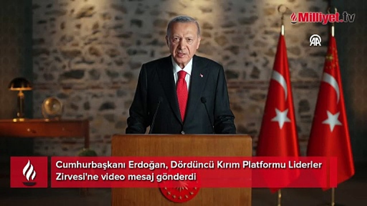 Erdoğan: Kırım'ın Ukrayna'ya iadesi, uluslararası hukukun bir gereğidir