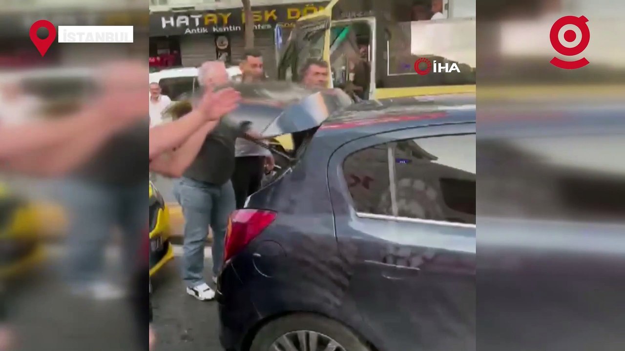 Bağcılar'da hasta almak için bekleyen sağlık çalışanlarına sözlü saldırı
