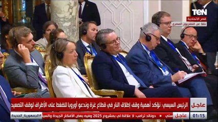 السيسي: ما يحدث في قطاع غزة يمثل انتهاكا صارخا لحقوق الإنسان