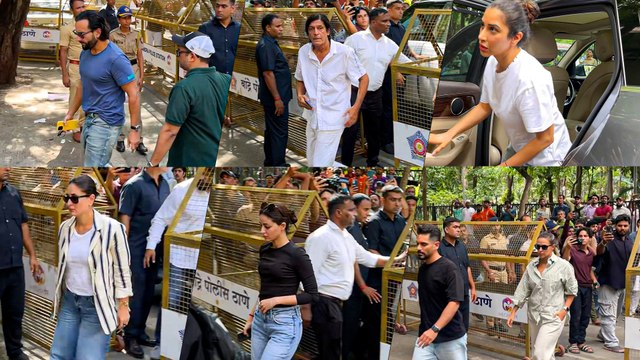 Chunky Panday, Kareena, Saif And Others Visit Malaika Arora After Sudden Loss Of Her Father