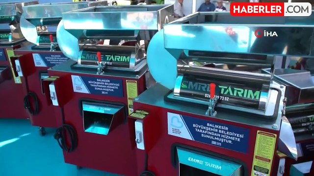 Salça makinesi domates üreticisinin yüzünü güldürdü