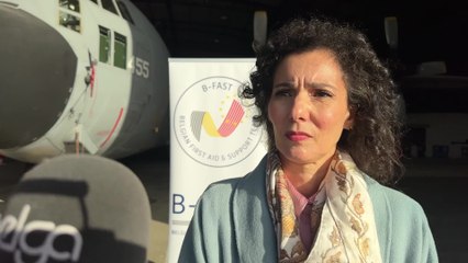 Hadja Lahbib sur la guerre à Gaza : "Nous réitérons nos appels à un cessez-le-feu"
