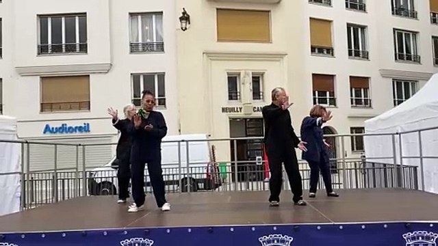 Démonstration au forum des sports de Neuilly le 7 septembre 2024