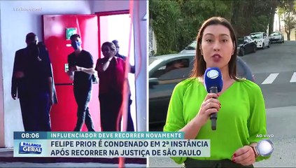 Influenciador Felipe Prior é condenado em segunda instância por estupro
