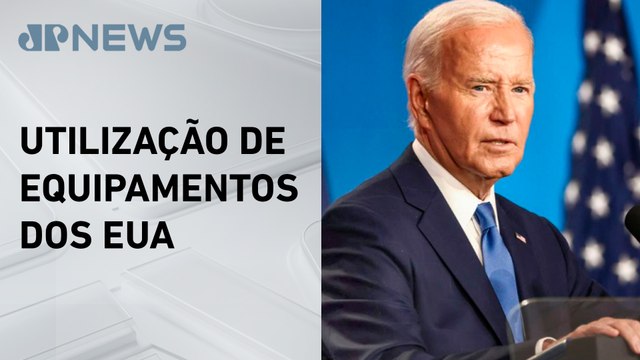 Biden diz estar trabalhando para Ucrânia usar mísseis de longo alcance contra Rússia
