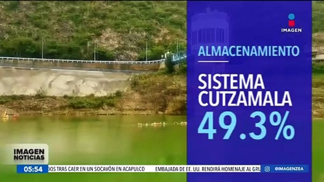 El Sistema Cutzamala se ha recuperado gracias a las lluvias de la temporada