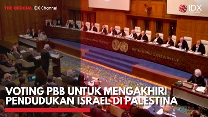 Voting PBB untuk Mengakhiri Pendudukan Israel di Palestina