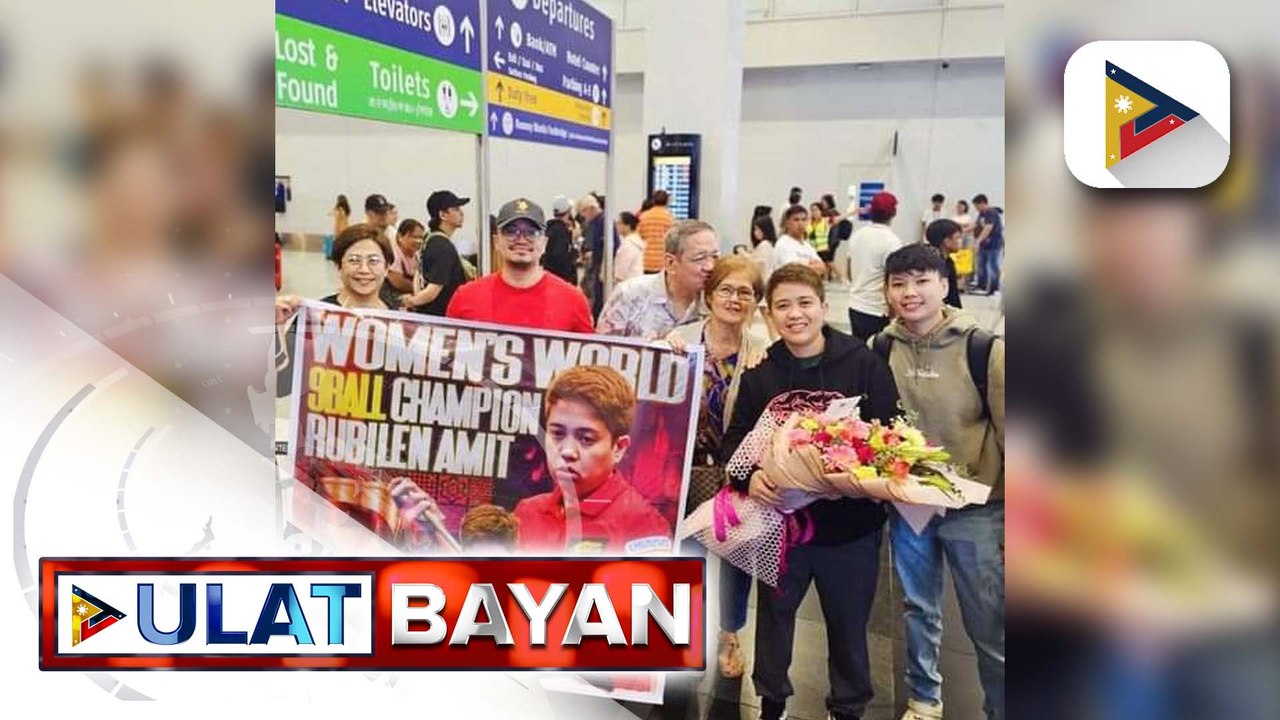 Rubilen Amit, inalay sa pamilya ang pagkapanalo sa 2024 WPA World 9-ball championships