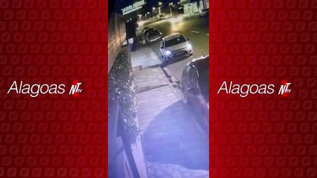 Três homens são flagrados roubando carro de motorista por aplicativo em Maceió