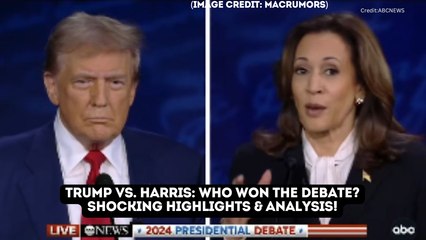 Kamala Harris Rattles Trump in Heated Debate—Who Came Out on Top?