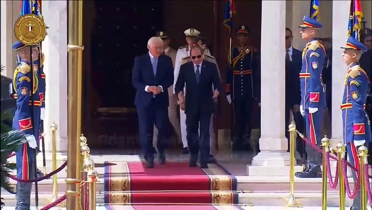 Steinmeier von ägyptischem Präsidenten Sisi empfangen