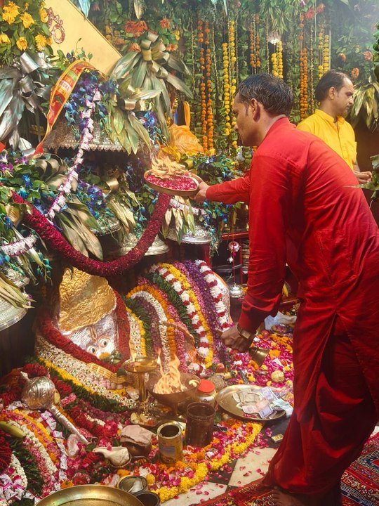 अलवर: पांडुपोल हनुमान मेले का हुआ समापन, महाआरती का देखें वीडियो