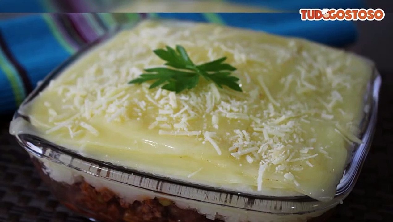 Escondidinho de carne moída