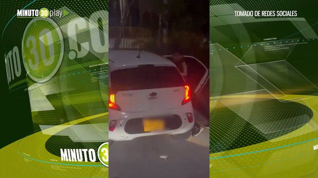 Así fue como le robaron el carro a un hombre en Buenos Aires, ladrones dejaron el carro abandonado