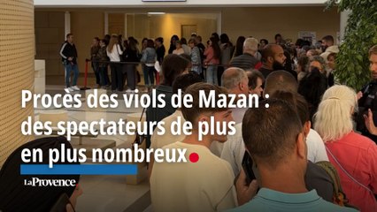 Procès des viols de Mazan : des spectateurs de plus en plus nombreux