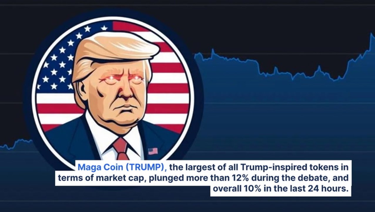 Trump-Themed MAGA Coin Crashes, Harris-Inspired Token Soars After  Presidential Debate