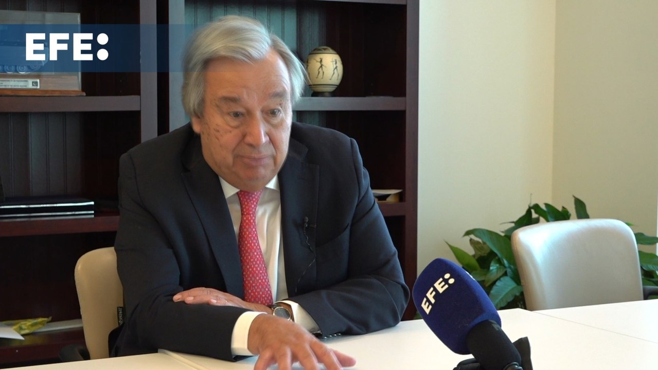 António Guterres lamenta que Israel "sabotea a diario" la solución de los dos Estados