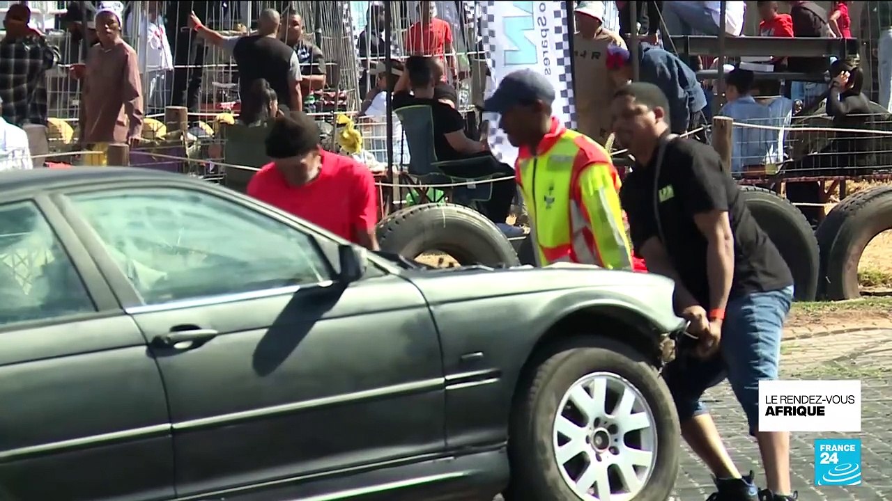 Le "spinning", le sport automobile très populaire en Afrique du Sud